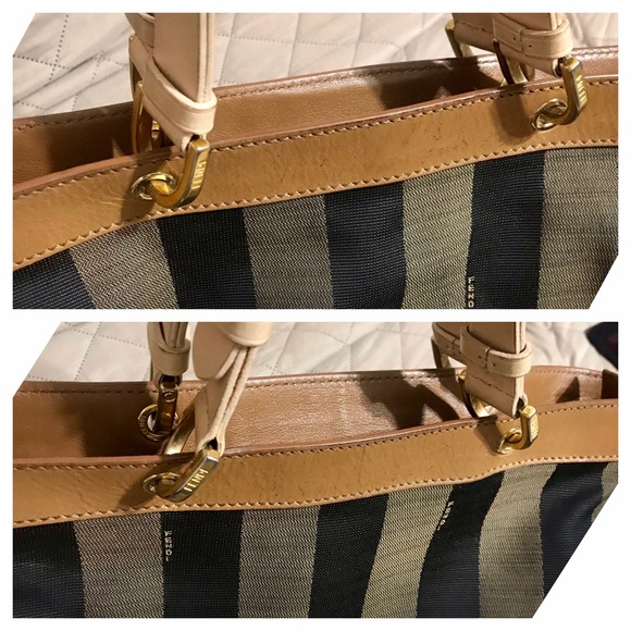 ❌❌FENDI PEQUIN 2 way Shoulder/Handbag 💼 - Picture 7 of 16